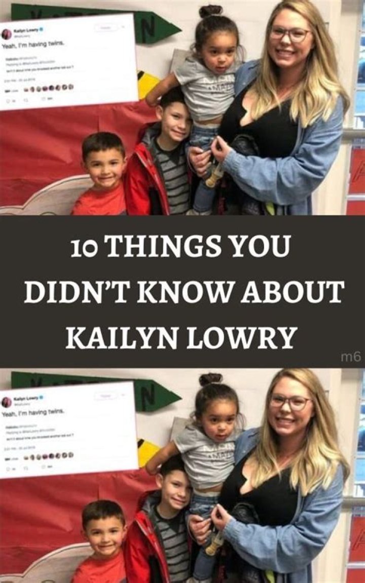 10 Things You Didn’t Know about Kailyn Lowry