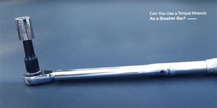 Can I use my torque wrench as a breaker bar?
