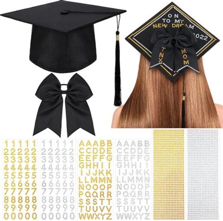 Can you take the button off a graduation cap?