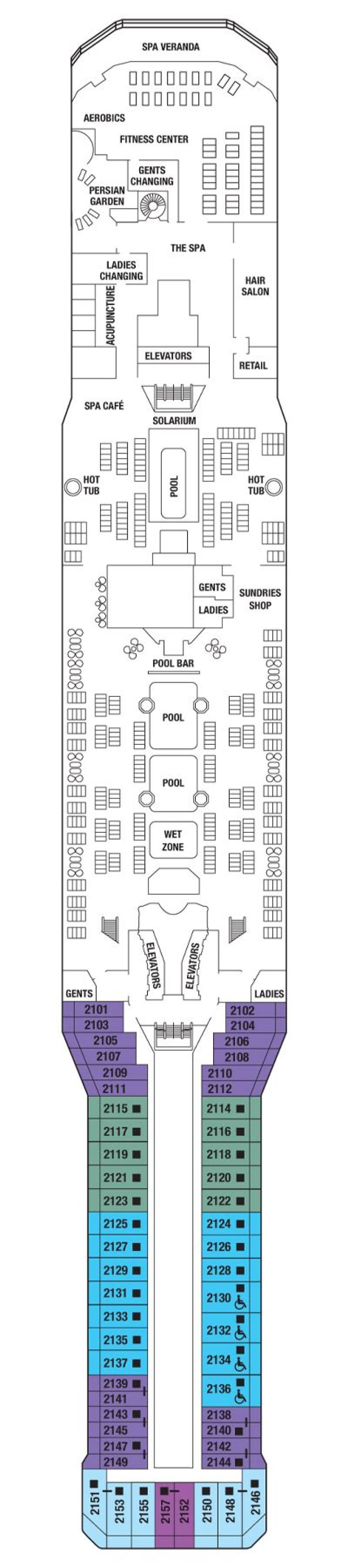 Celebrity Solstice Deck Plans | Celebrity Cruises