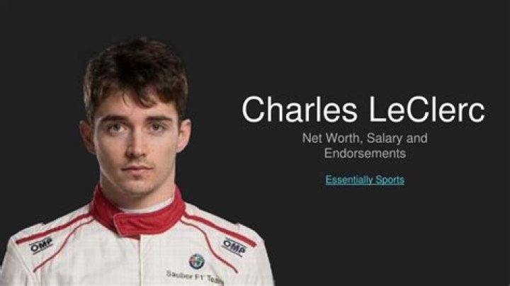 Charles Leclerc net worth and salary