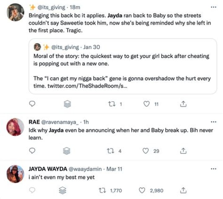 Did Lil Baby and on-off girlfriend Jayda Cheaves ‘permanently split?’ Backfiring on social media platform