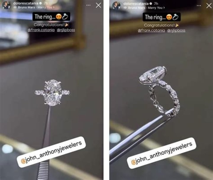 Engaged?! Dolores Catania Shows Off New Ring