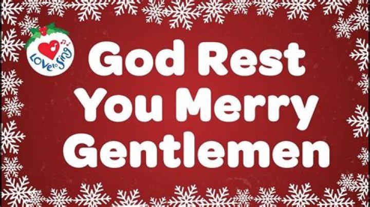 God Rest You Merry, Gentlemen