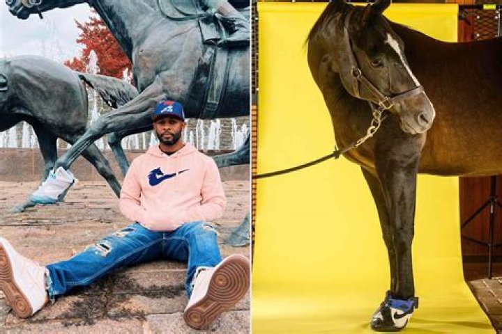 Horse Kicks: $4,800 custom sneakers for your horse