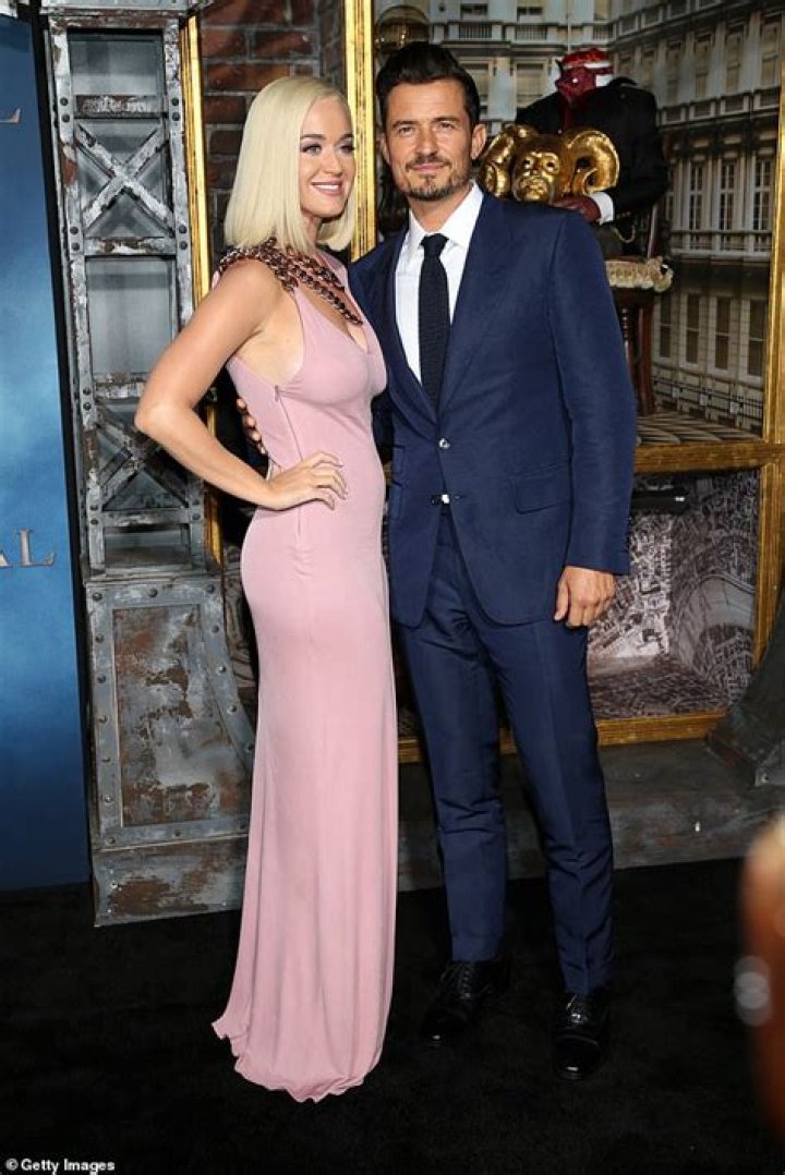 How did Orlando Bloom celebrate 37th birthday of Katy Perry?