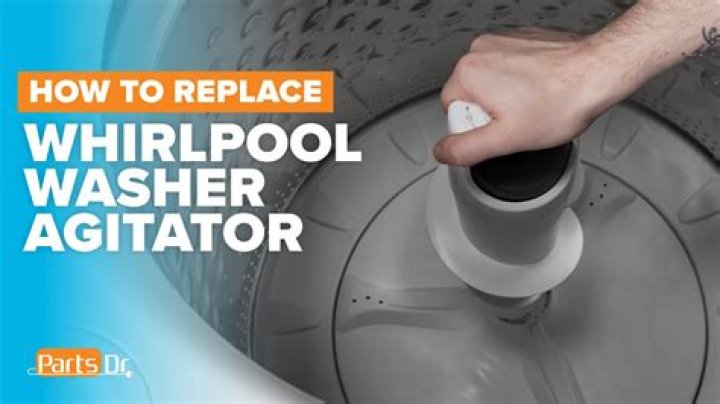 How do I fix the agitator on a Whirlpool washing machine?