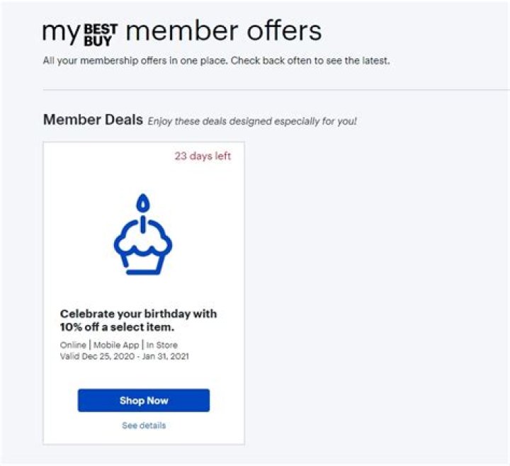 How do I get a best buy birthday coupon?
