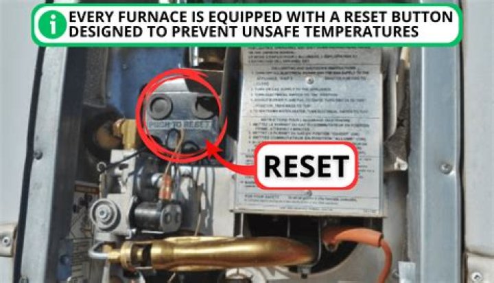 How do I reset my luxaire furnace?