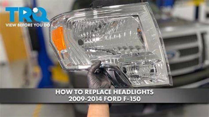 How do you change a headlight on a 2002 Ford f150?