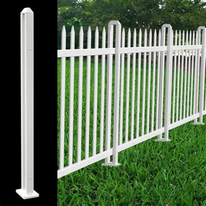 How do you fix a hole in a plastic fence?
