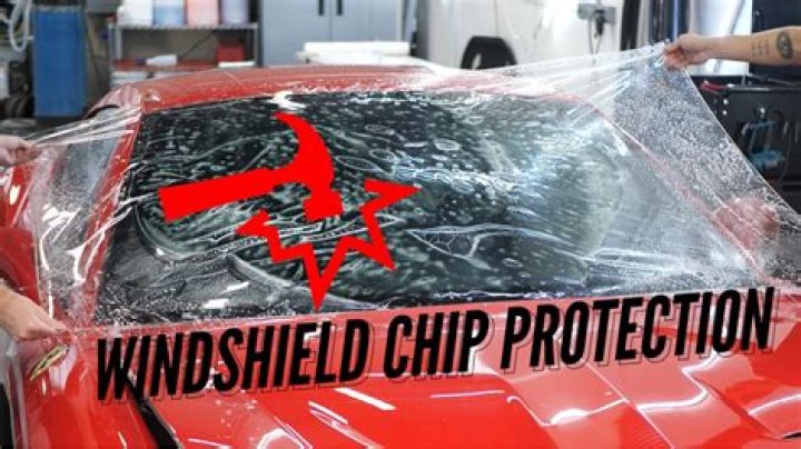 How do you hide a windshield chip?