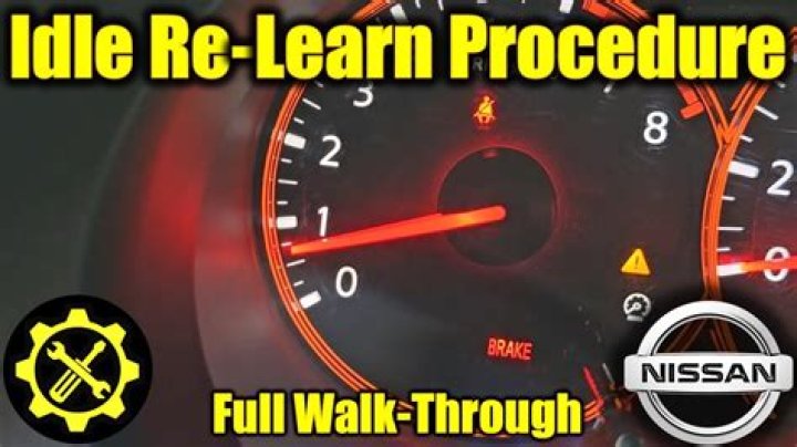How do you relearn a idle on a 2005 Nissan Altima?