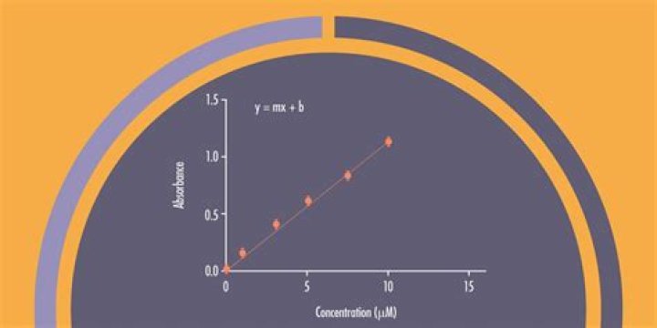 How is a standard curve constructed?