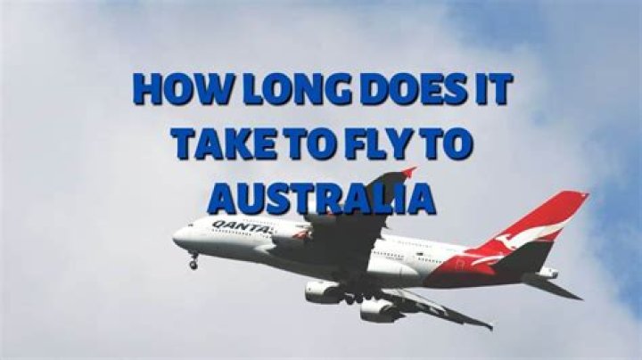 How long does it take to fly from Australia to India?