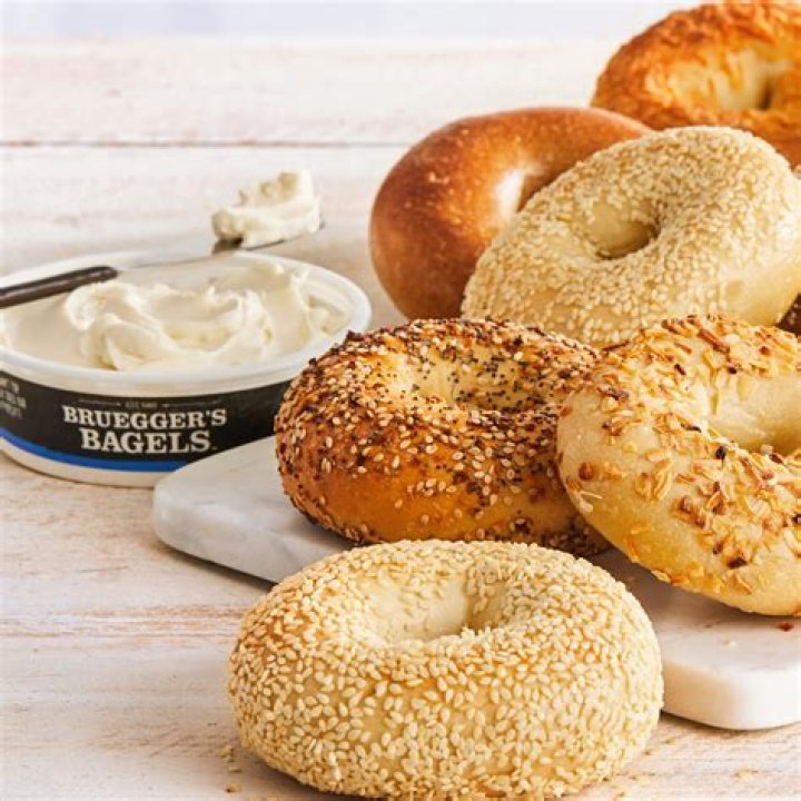 How much is a dozen bagels at Bruegger’s?
