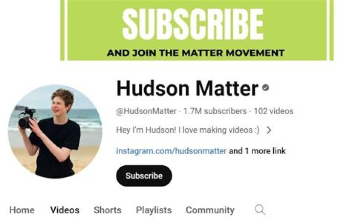 Hudson Matter Bio (Wiki) 