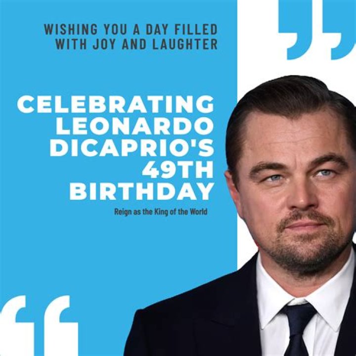 Leo DiCaprio threw himself a huge 49th b-day party & canoodled with Vittoria