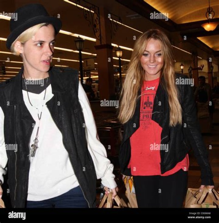 Lindsay Lohan & Samantha Ronson’s in-flight PDA