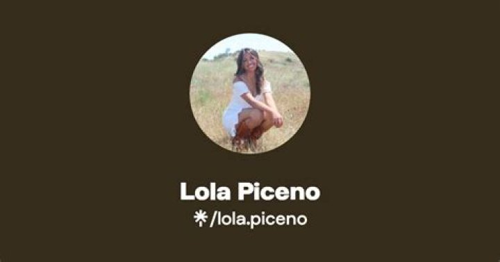 Lola Piceno - Age, Family, Bio