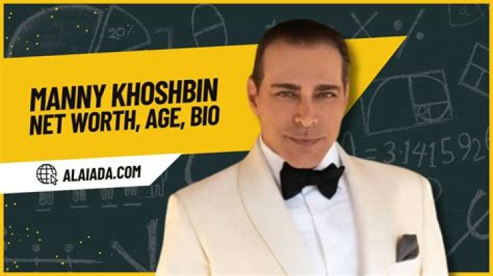 Manny Khoshbin - Age, Family, Bio