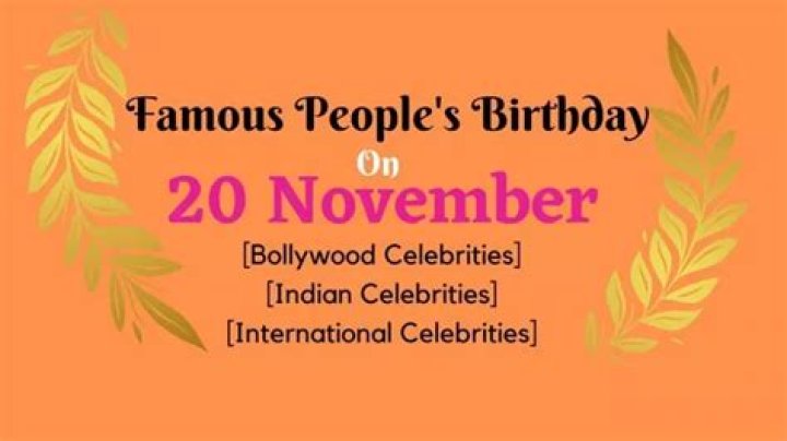 November 20 Deaths | Famous Birthdays