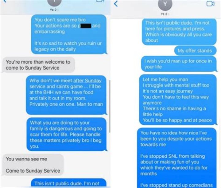 Pete Davidson texted Kanye: ‘I’m done being quiet… You don’t scare me bro.’