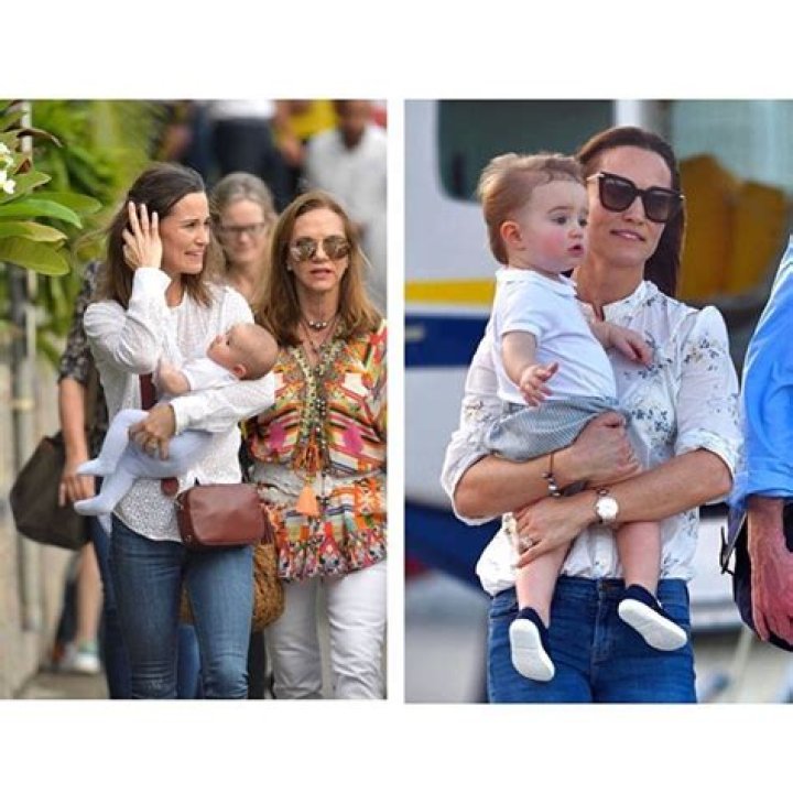 Pippa Middleton is on holiday in St. Barts with her husband & children