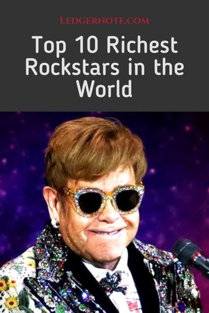 Richest Rock Starss of all time