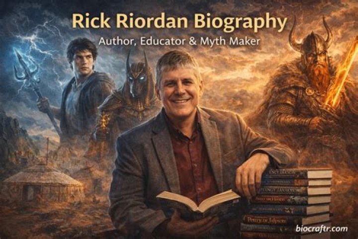 Rick Riordan Bio (Wiki) 