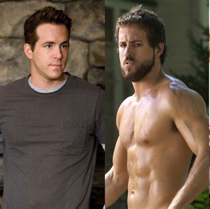 Ryan Reynolds shirtless on the cover of Entertainment Weekly