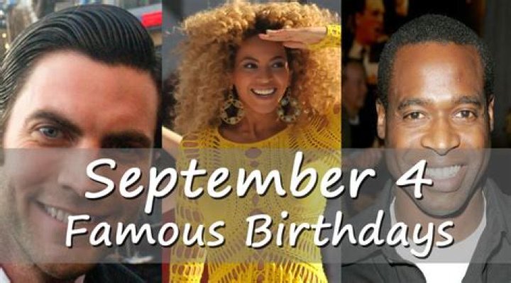 September 4 Birthdays By Profession