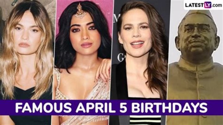 Singers Born April 5 | Famous Birthdays