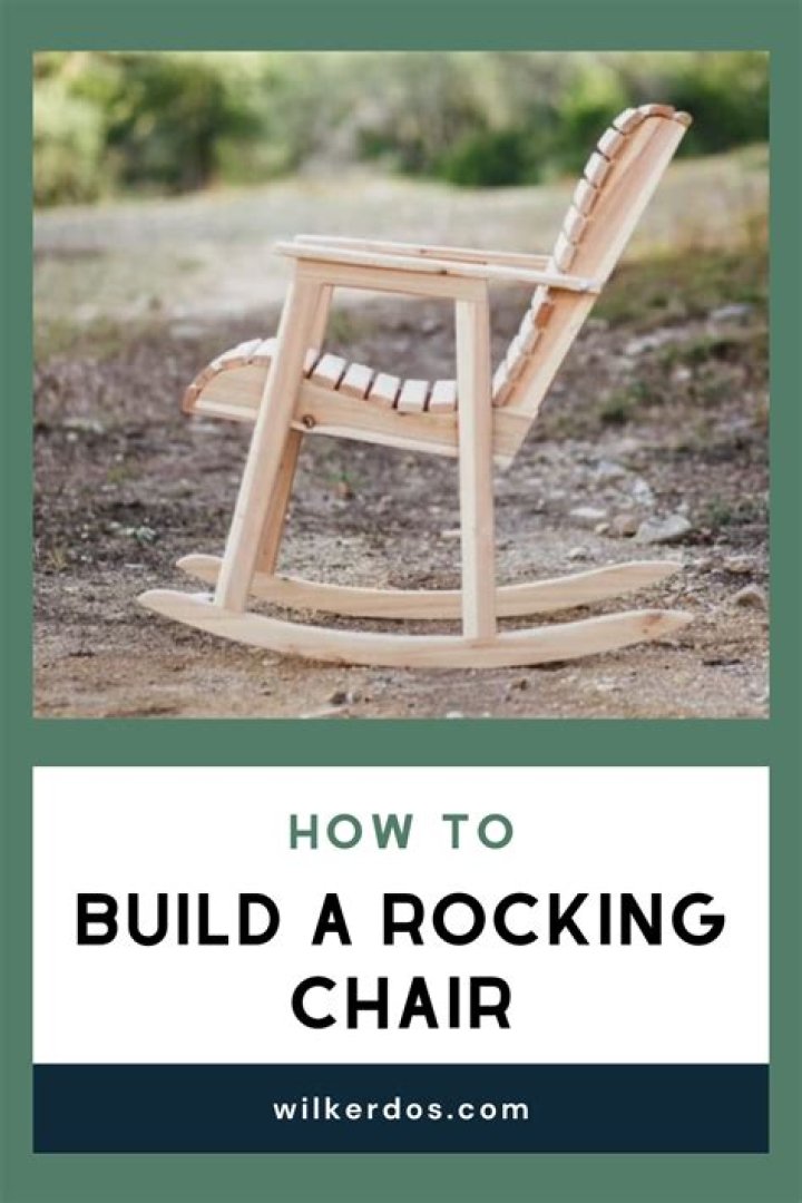 What are the dimensions of a rocking chair?