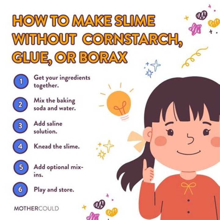 What can you use instead of cornstarch to make slime?