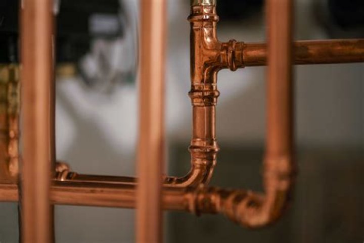 What causes condensation on copper pipes?