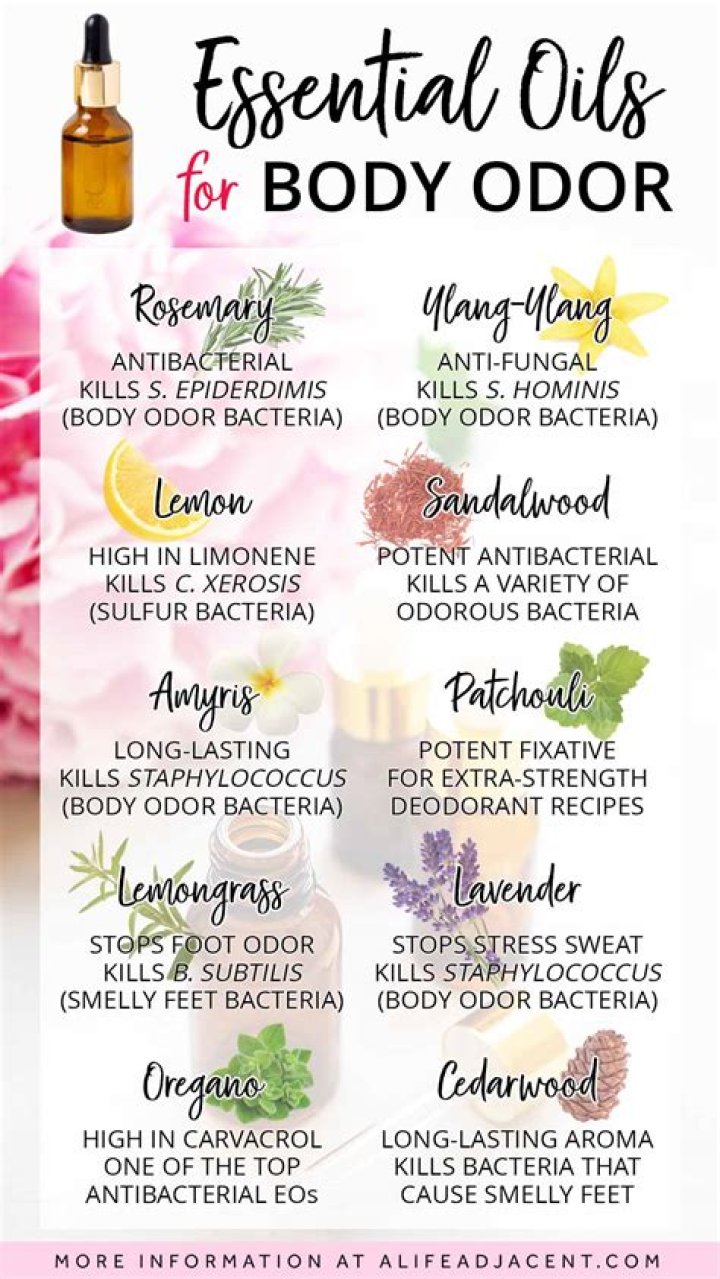 What essential oil gets rid of bad smells?