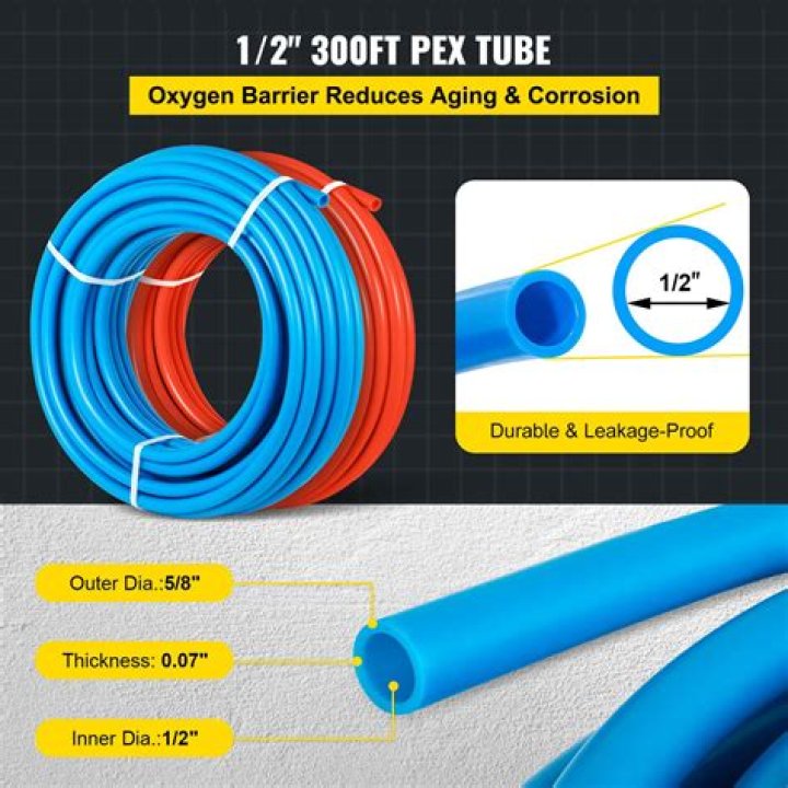 What is oxygen barrier PEX used for?