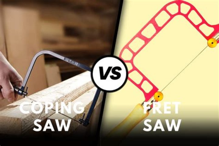 What is the difference between a coping saw and a fret saw?