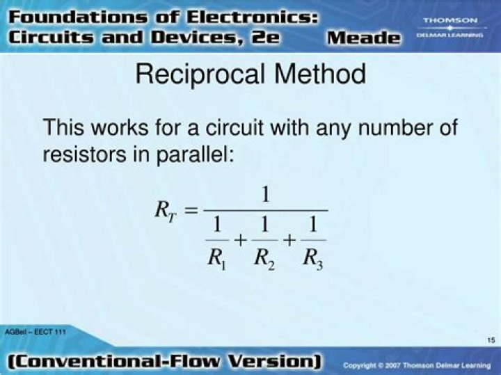 What is the reciprocal method?