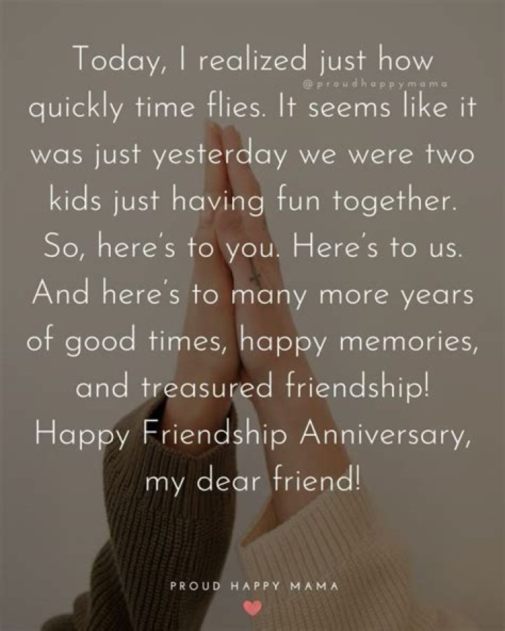 What means Friendiversary?
