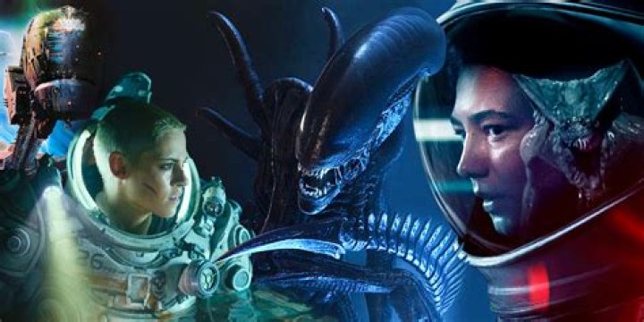 Who are the stars in the sci-fi horror movie?