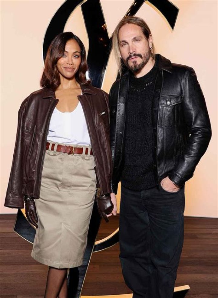 Zoe Saldana and her husband Marco Perego have a code word for getting busy